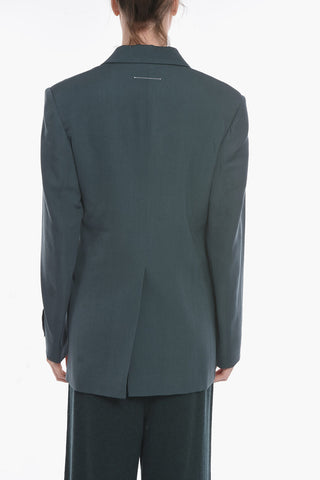 MM6 Double-breasted CAPULET Wool Blend Blazer