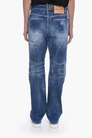 Distressed Roadie Fit Denims 21cm