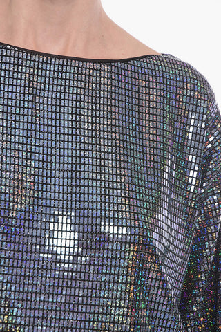 Maglia Oversized MIRROR PARTY a Spalla Scesa