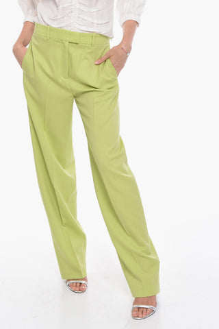 Wool JAGGER Trousers with Loose-fit