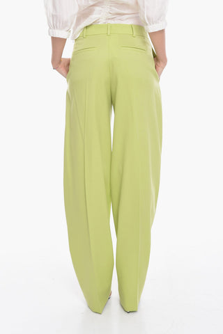 Wool JAGGER Trousers with Loose-fit