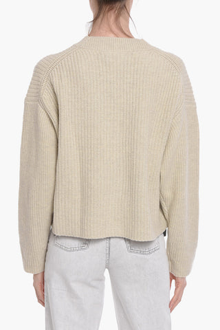 SEE BY Buttoned Wool Blend Cardigan