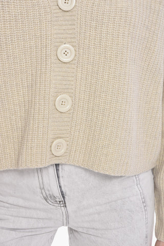 SEE BY Buttoned Wool Blend Cardigan
