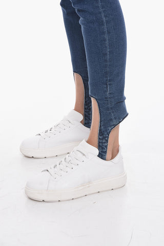 Dark-washed DAKOTA Stirrup Denims