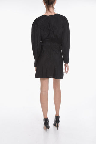 Silk Blend Chiffon ANOKIA Wrap Dress