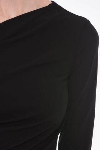 Top Monospalla Drappeggiato