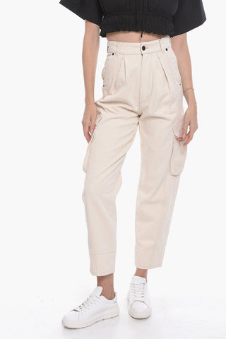 Single-pleated PLANA Cotton Cargo Pants