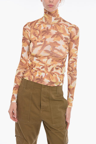 Turtleneck HARRI Floral Prited Top