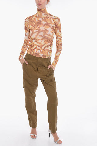 Turtleneck HARRI Floral Prited Top