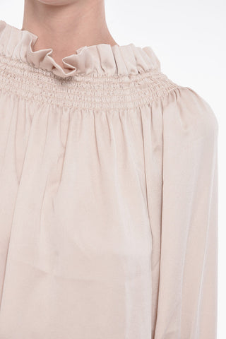 SEE BY Blusa Off-shoulder con Polsini Elastci