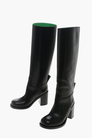Under the Knee CLASSIC Leather Boots 8cm