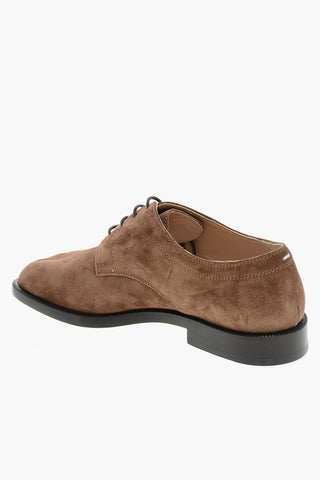 M22 Tabi Toe Suede Derby Shoes