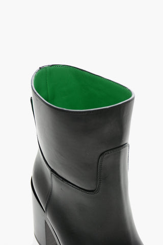 Stivaletti in Pelle CLASSIC con Punta Stondata 8cm