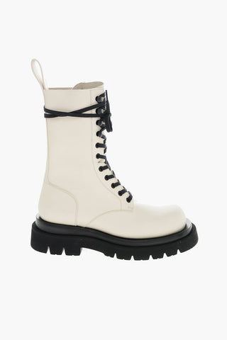 Hike Laces LUG Leather Combat Booties