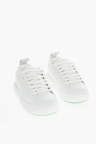 Lace-up TENNIS Padded Leather Sneakers