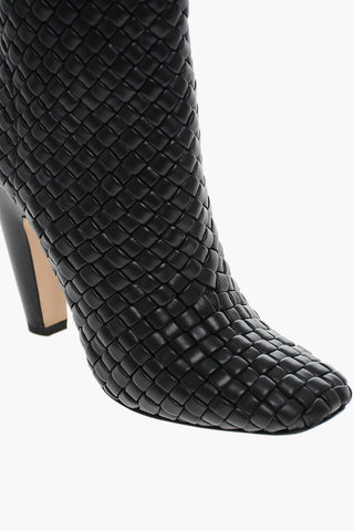 Woven Leather CANALAZZO Booties 10cm