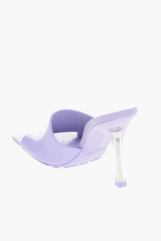 Open Toe STRETCH Rubber Mules 9cm