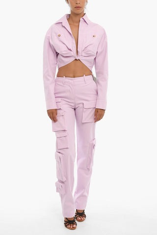 Long Sleeved TWIST Crop Top