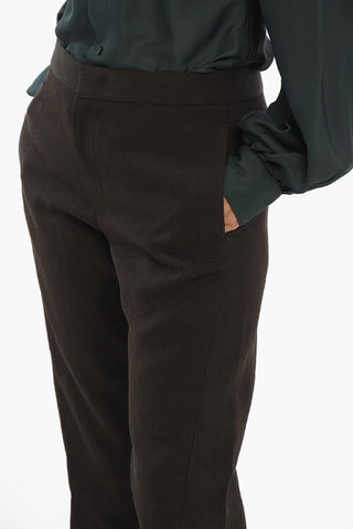 High-Waisted Wide Fit Pants