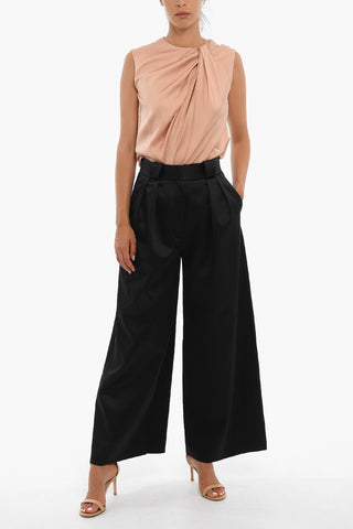 Wide Fit RICO Satin Pants