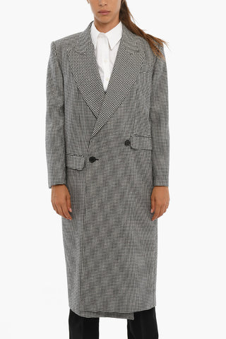 Cappotto Doppiopetto Pied De Poule