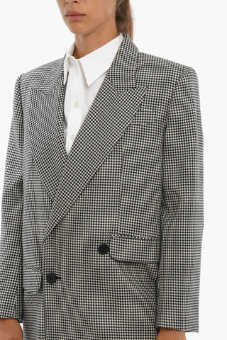 Cappotto Doppiopetto Pied De Poule