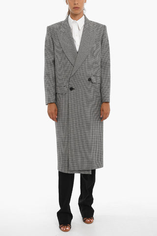 Cappotto Doppiopetto Pied De Poule