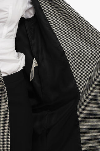 Cappotto Doppiopetto Pied De Poule