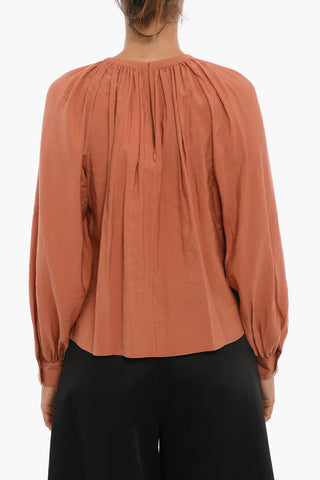 Blusa MARISOL Con Maniche Lunghe A Sbuffo