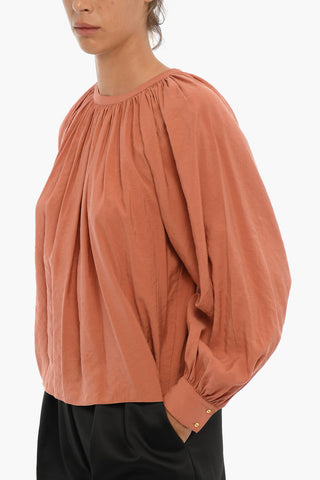 Blusa MARISOL Con Maniche Lunghe A Sbuffo
