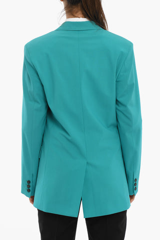 Blazer Foderato Monopetto Con Tasche Ad Aletta