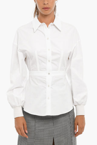 Long Sleeved Shirt With waist Band