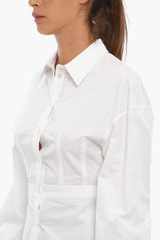 Long Sleeved Shirt With waist Band