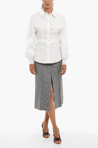 Long Sleeved Shirt With waist Band