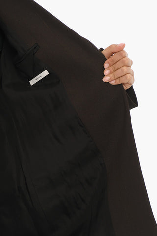 Single Breasted Lined lazer With Jetted Pockets