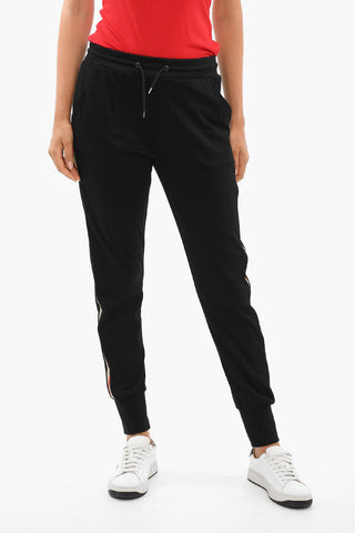 Joggers Con Coulisse E bande A Contrasto