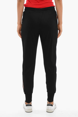 Joggers Con Coulisse E bande A Contrasto