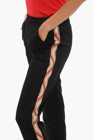 Joggers Con Coulisse E bande A Contrasto