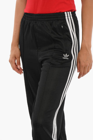 Embroidered Logo Joggers With Constrasting Bands