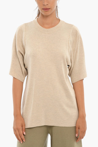 Maglia A Maniche Corte QUEST In Lana Girocollo