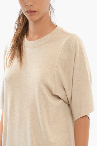 Maglia A Maniche Corte QUEST In Lana Girocollo