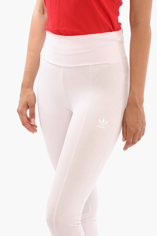 Leggings A Vita Alta Flared fit con Spacchi frontali