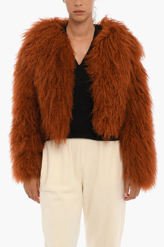 Pelliccia Cropped BROOKE Foderata