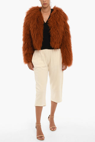 Pelliccia Cropped BROOKE Foderata