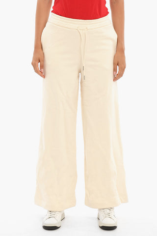 Brushed cotton Boot Cut Joggers