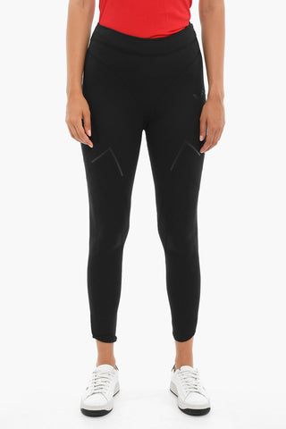 Scuba-Leggings mit Reißverschluss