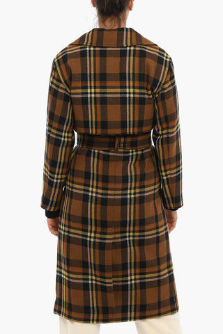 Belted BREE Tartan Coat