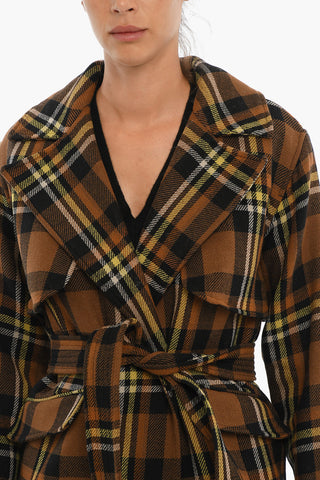 Belted BREE Tartan Coat