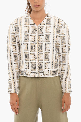 Lined Embroidered Jacket