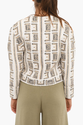 Lined Embroidered Jacket